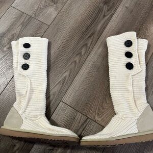 UGG knit tall boots